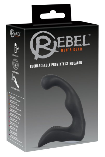 Rebel Prostate Plug: Prostata-Vibrator, schwarz - vergleichen und g&uuml;nstig kaufen